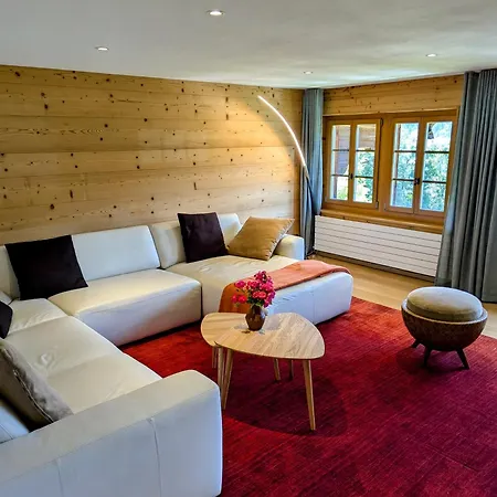 Дом отдыха Swiss Mountain-valley View Erlenbach im Simmental