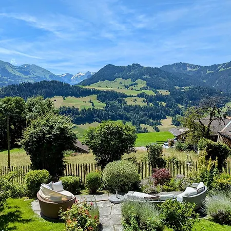 Swiss Mountain-valley View