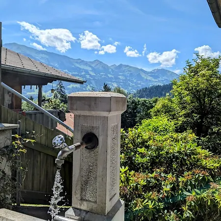 Swiss Mountain-valley View Prázdninový dům Erlenbach im Simmental