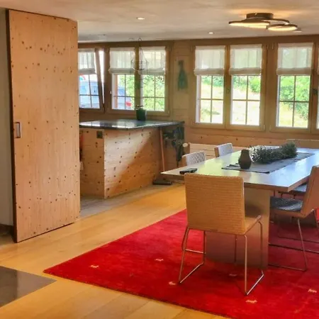 Swiss Mountain-valley View *