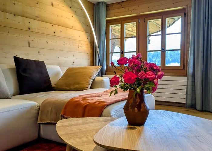 Vakantiehuis Swiss Mountain-valley View