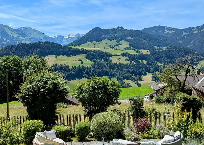 Swiss Mountain-valley View