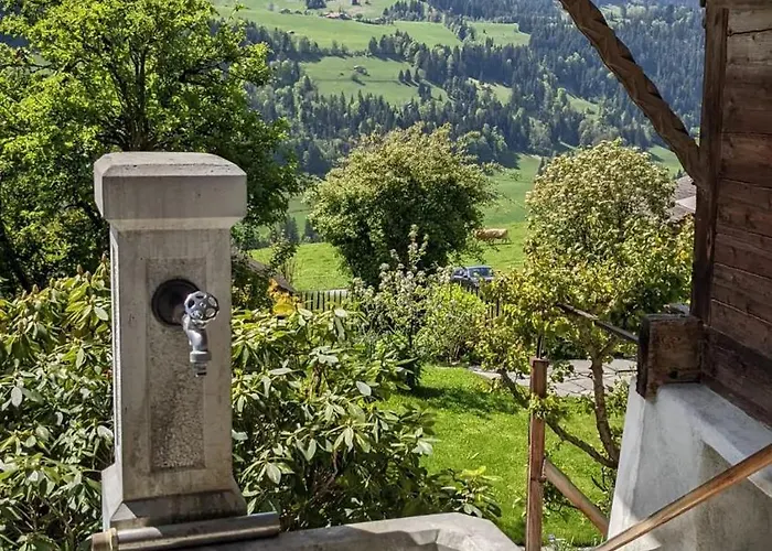 Swiss Mountain-valley View *