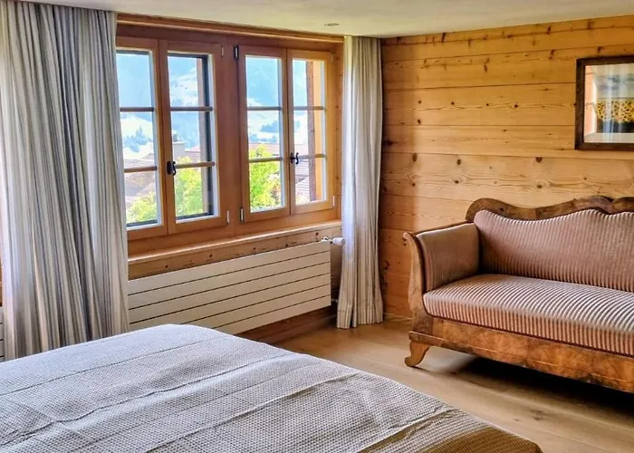 Swiss Mountain-valley View *