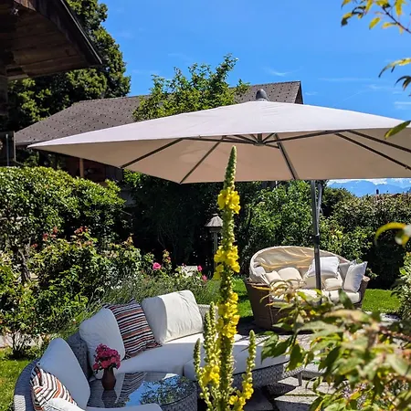 Swiss Mountain-valley View Erlenbach im Simmental